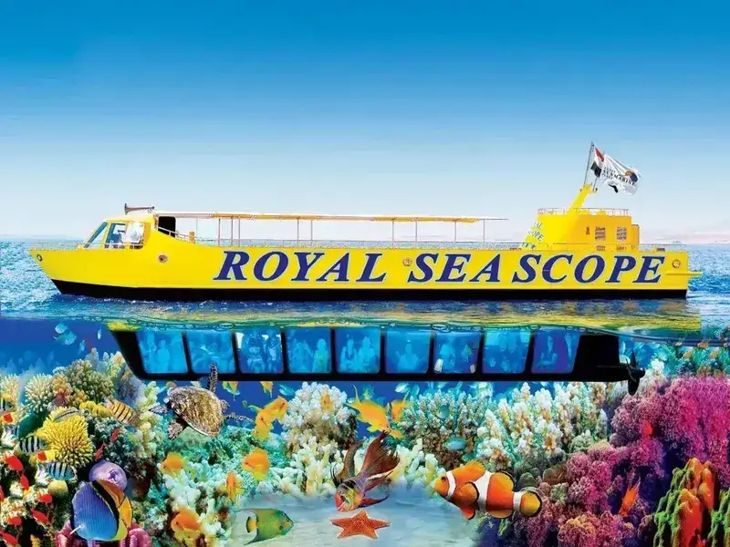Seascope semi sous-marin excursion Hurghada activité